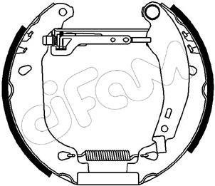 Колодки дискового тормоза CIFAM 151-004