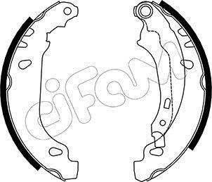 Колодки дискового тормоза CIFAM 153-328