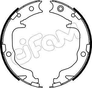 Колодки дискового тормоза CIFAM 153-362 (фото 1)