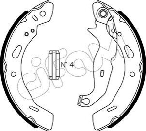 Комплект тормозных колодок CIFAM 153-490