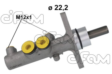 POMPA HAMULC. VW POLO 09- (OE-6R1611019) CIFAM 202-1186