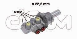 Головний гальмівний циліндр без ABS Doblo 05- (сист.Bosch) CIFAM 202-676