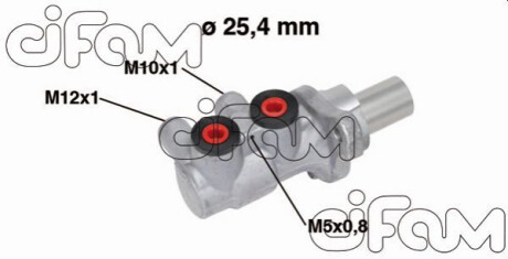 Головний гальмівний циліндр (гальм установка Trw для авто без ESP) ASTRA H 05-10 CIFAM 202-717