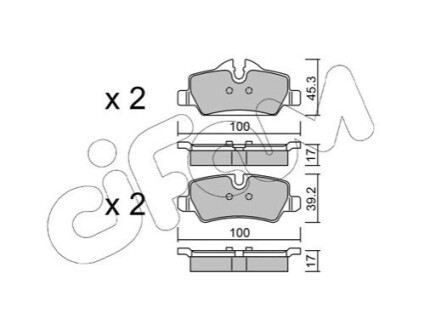 Автозапчасть CIFAM 822-1014-0