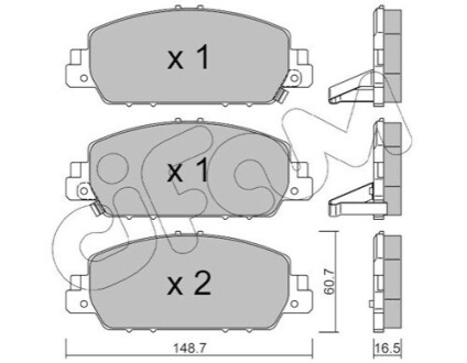 Автозапчасть CIFAM 82210830