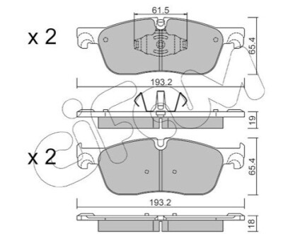 Автозапчасть CIFAM 82211230