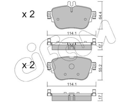 Автозапчасть CIFAM 822-1136-0