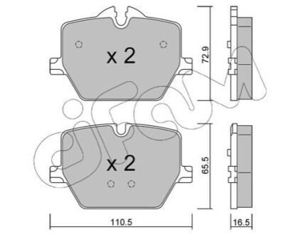 Автозапчасть CIFAM 82212660