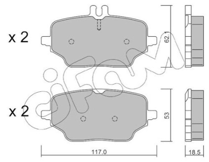 Автозапчастина CIFAM 822-1273-0