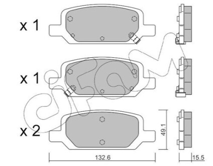 Автозапчастина CIFAM 822-1278-0