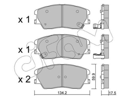 Автозапчастина CIFAM 822-1305-0