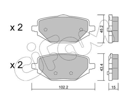 Автозапчастина CIFAM 822-1324-0