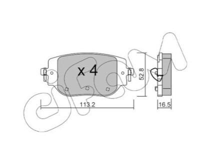 Автозапчастина CIFAM 822-1346-0