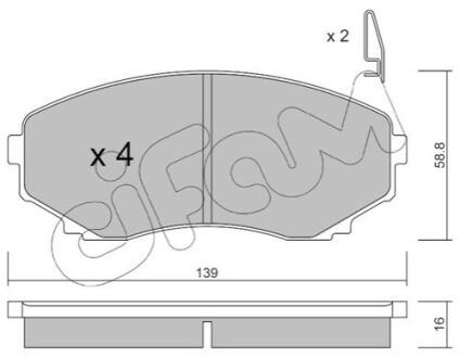 Автозапчастина CIFAM 822-477-0