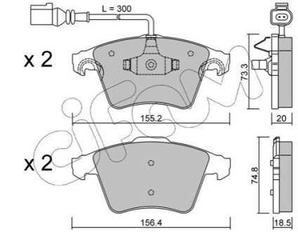 Автозапчастина CIFAM 822-552-2