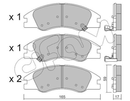 Автозапчасть CIFAM 8226300