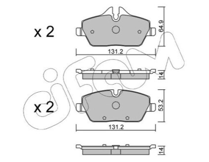 Автозапчастина CIFAM 822-664-2