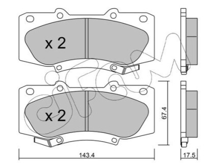 Автозапчасть CIFAM 822-937-0