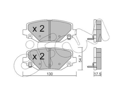 Автозапчасть CIFAM 822-947-0