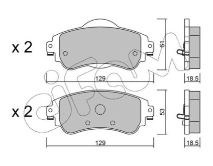 Автозапчасть CIFAM 822-949-0