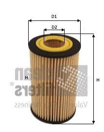 Фільтр масляний Audi A4/A6/A7/A8 3.0 TFSI 08-18 CLEAN FILTERS ML4578 (фото 1)