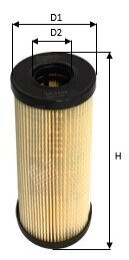 Filtr oleju MB NISSAN RENAULT OE 666/4 CLASS A B CLA NV250 QASHQAI II KANGOO CLEAN FILTERS ML4589