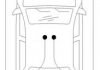 Трос ручного гальма зад. Л/ П Citroen C3 I (FC_) 2002/02- COFLE 10.4714 (фото 3)