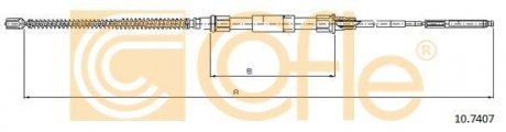 Трос стояночного тормоза COFLE 107407 (фото 1)