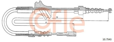 Автозапчасть COFLE 107543