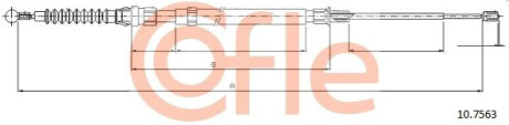 КАБЕЛЬ H-CA LE AUDI TT 06- COFLE 107563