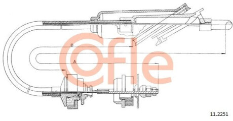 Автозапчастина COFLE 11.2251