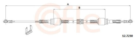 ТРОС ПЕРЕКЛЮЧАННЯ ПЕРЕДАЧ COFLE 127230