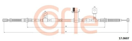 Автозапчастина COFLE 17.0607