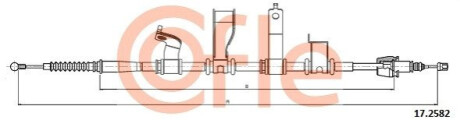 Трос COFLE 17.2582