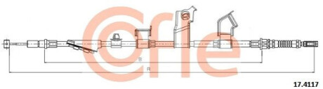 КАБЕЛЬ H-CA LE HONDA CIVIC 06- COFLE 17.4117