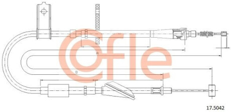 Автозапчасть COFLE 175042