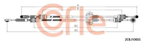 Автозапчастина COFLE 2CB.FO015