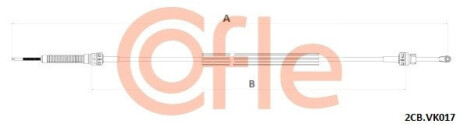 ТРОС ПЕРЕКЛЮЧАННЯ ПЕРЕДАЧ COFLE 2CB.VK017
