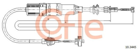 LINKA SPRZEGLA COF 10.3445 COFLE 92103445 (фото 1)