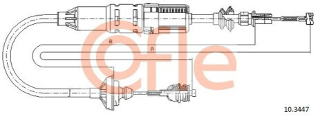 Автозапчасть COFLE 92.10.3447 (фото 1)