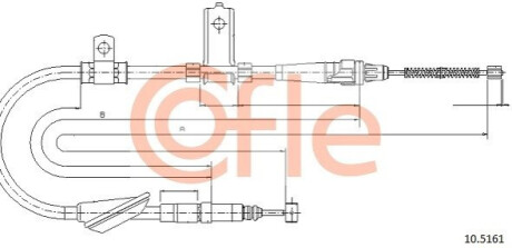 Linka ham.r. FREELANDER L ch.1A000001- 1600/1285 COFLE 92105161