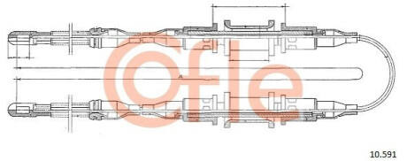 Linka ham.r. KADETT 1.6-1.8D COFLE 9210591