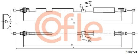 Автозапчастина COFLE 92.10.8228