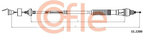 Трос, управление сцеплением COFLE 92112200