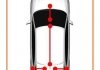 Трос ручного гальма (задній) (R) Renault Trafic/Opel Vivaro 01- (1598/1465mm) COFLE 92116808 (фото 2)