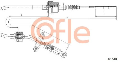 LINKA SPRZEGLA COF 12.7204 COFLE 92127204