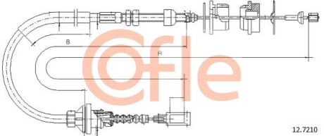 LINKA SPRZEGLA COF 12.7210 COFLE 92127210