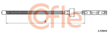 Linka ham.r. FO ECOSPORT REAR COFLE 921FD014