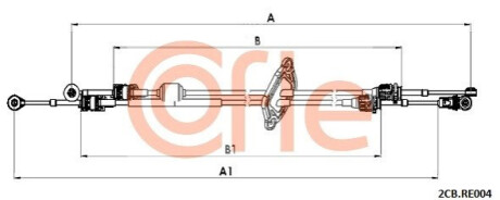 Автозапчастина COFLE 92.2CB.RE004