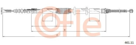 Автозапчастина COFLE 92.461.11